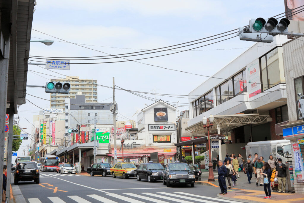 大森駅前 八景坂