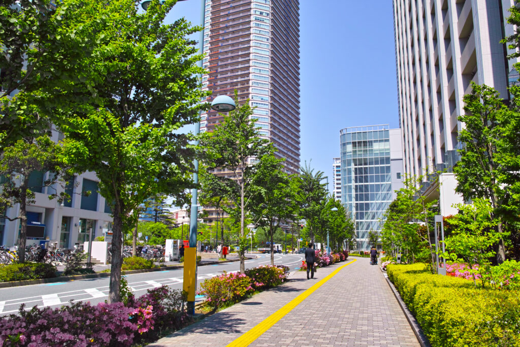 武蔵小杉の風景